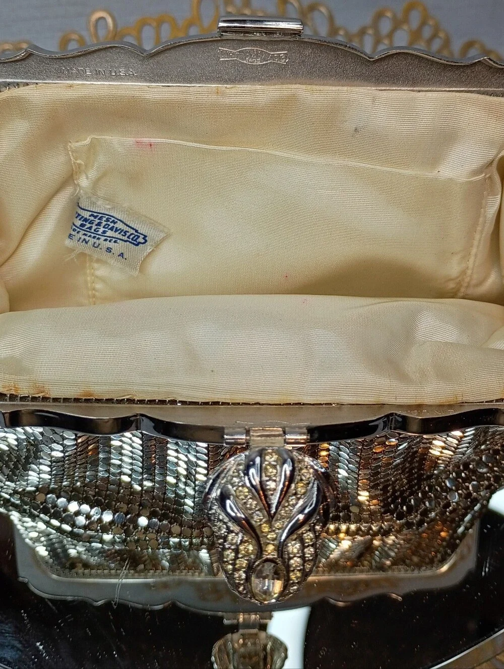 Whiting And Davis Vintage Clutch